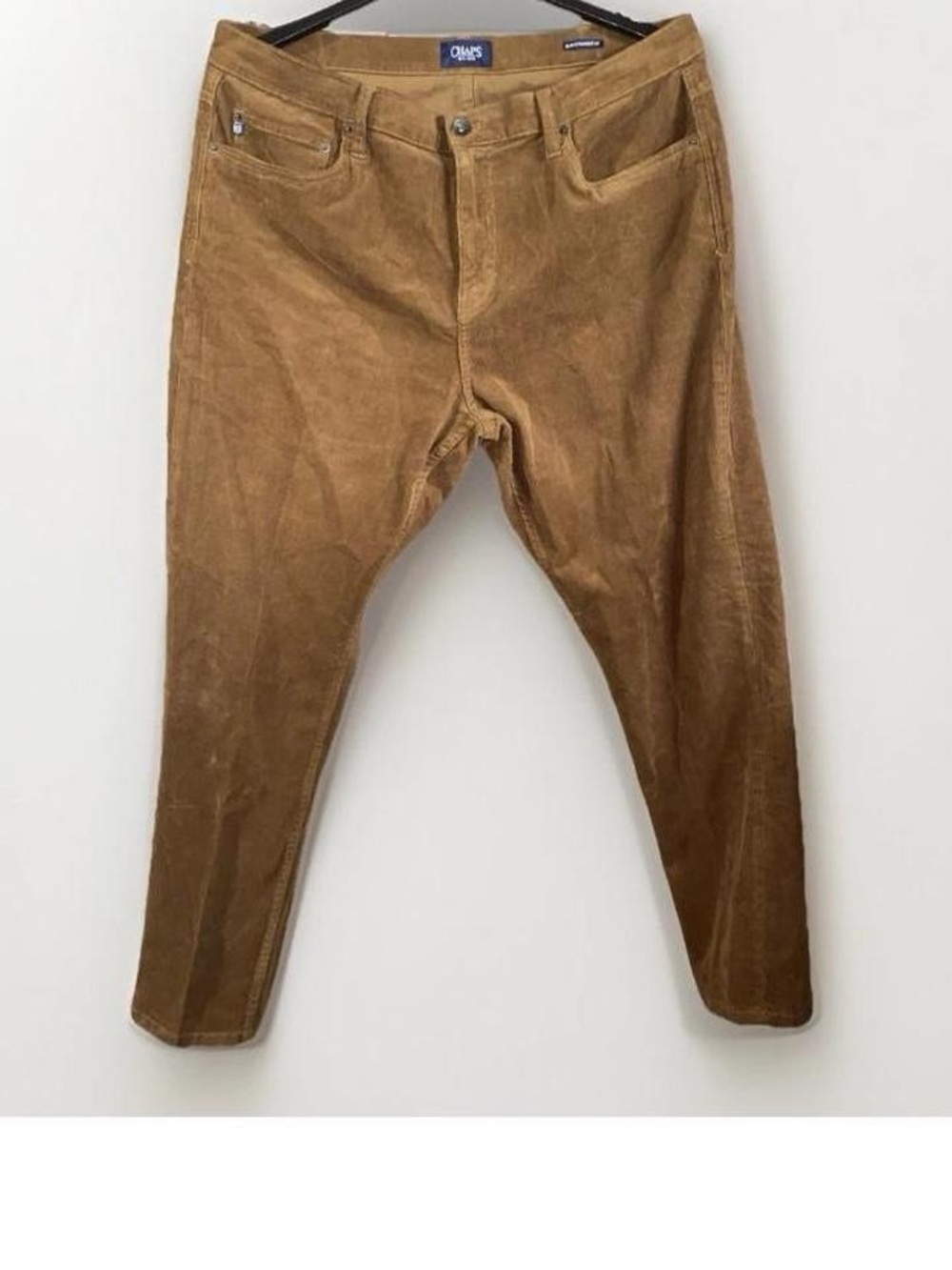 Chaps Men’s Corduroy Pants in Camel Brown